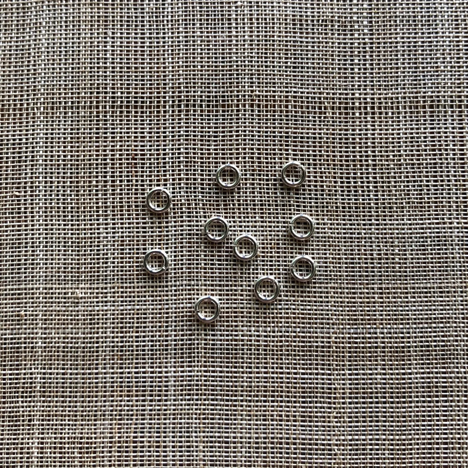 4mm Open Jump Rings