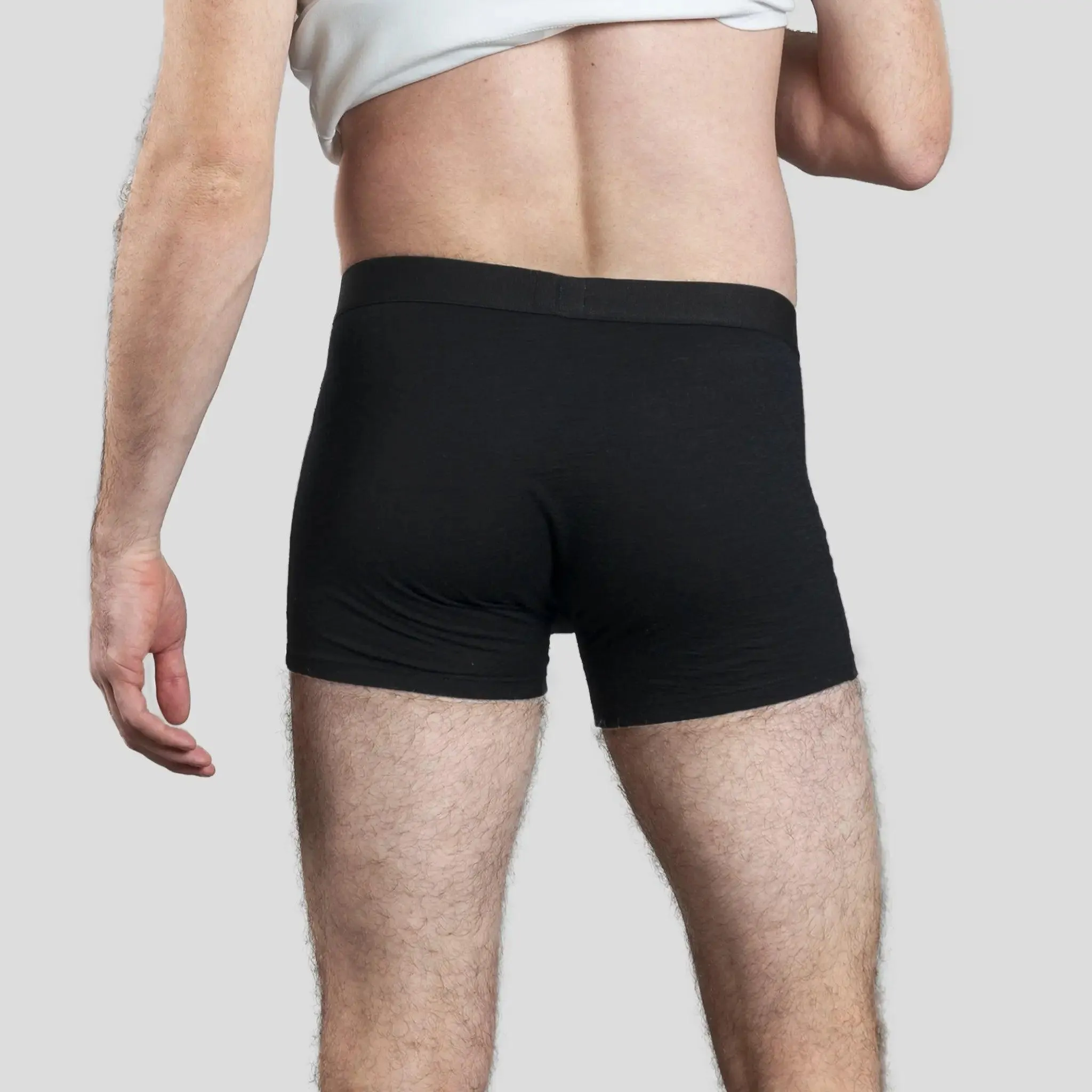 7 Pack - Men's Alpaca Wool Boxer Briefs: 160 Ultralight