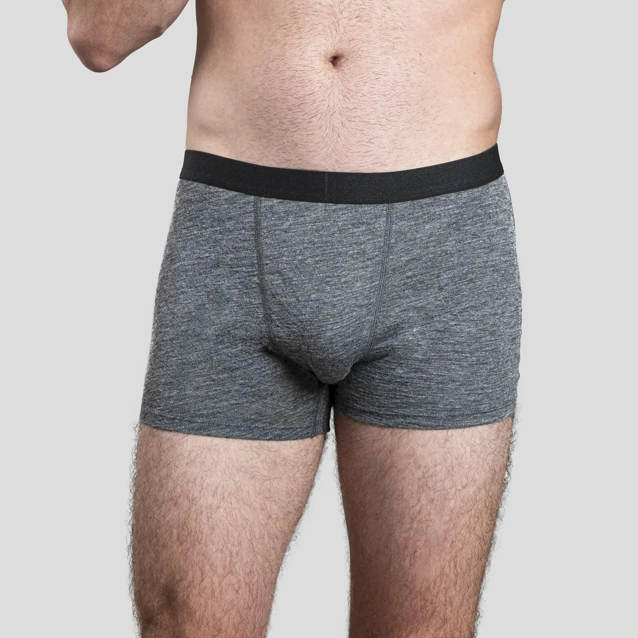 7 Pack - Men's Alpaca Wool Boxer Briefs: 160 Ultralight