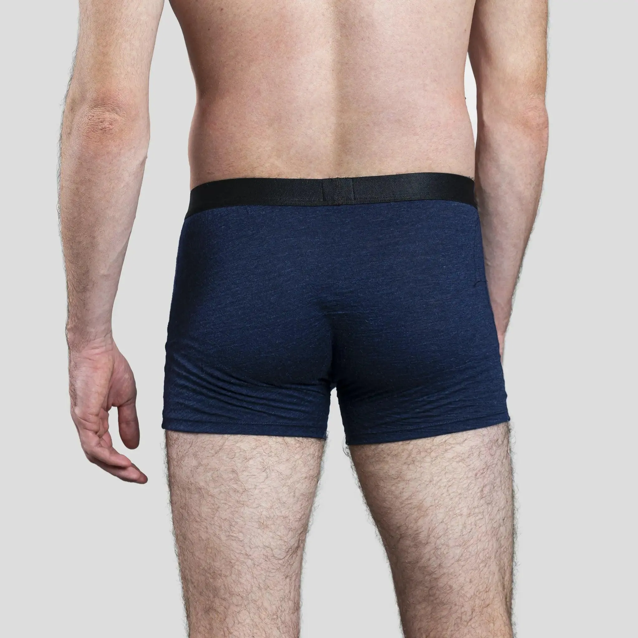 7 Pack - Men's Alpaca Wool Boxer Briefs: 160 Ultralight