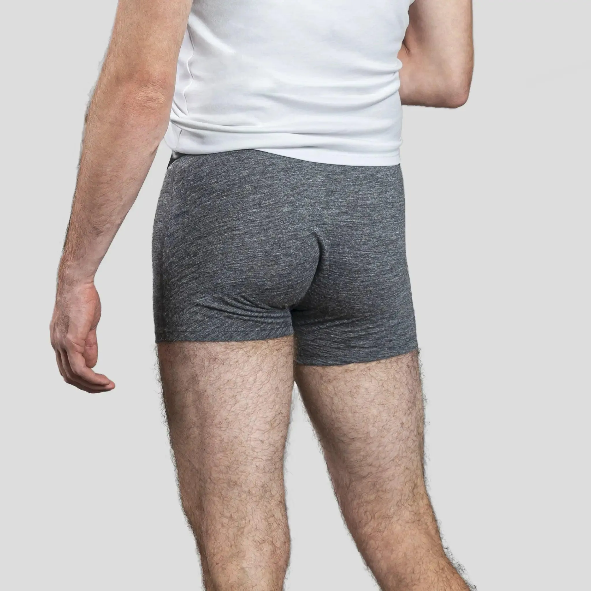 7 Pack - Men's Alpaca Wool Boxer Briefs: 160 Ultralight