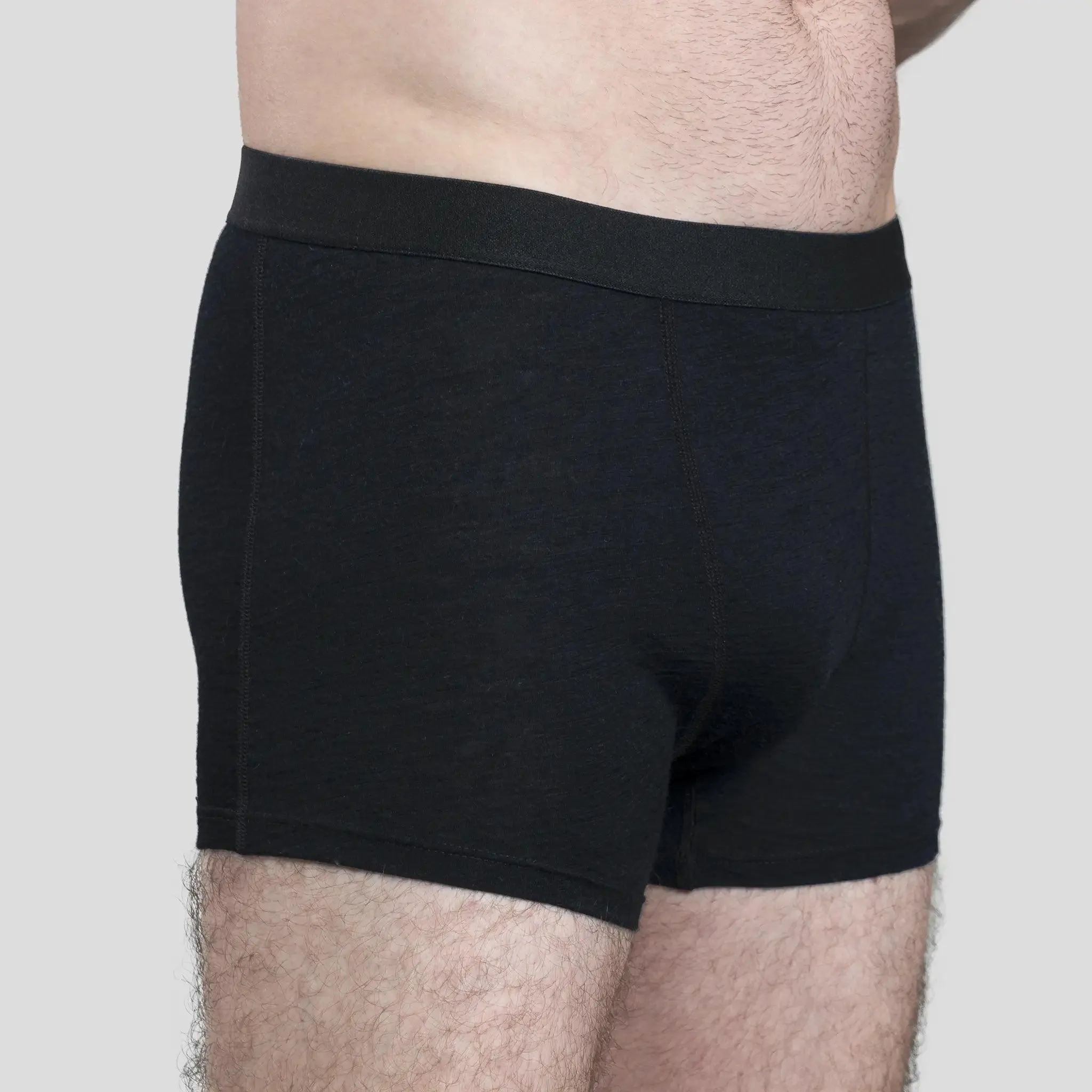 7 Pack - Men's Alpaca Wool Boxer Briefs: 160 Ultralight