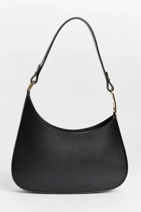 Alyssa Assymetrical Bag | Black