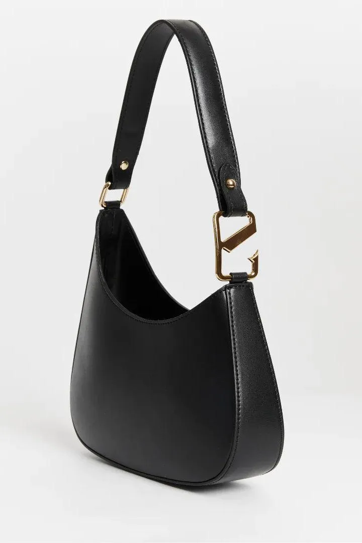 Alyssa Assymetrical Bag | Black