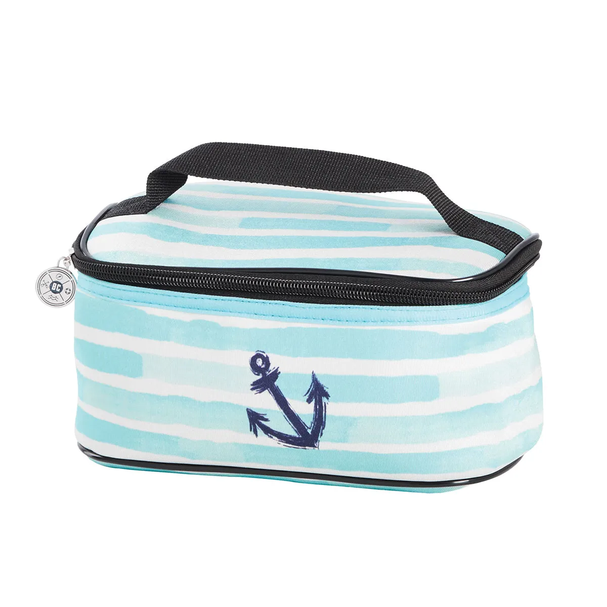 Anchor Stripe Small Cooler Bag