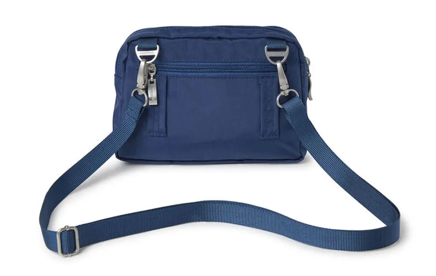 Baggallini Triple Zip bag, dark blue