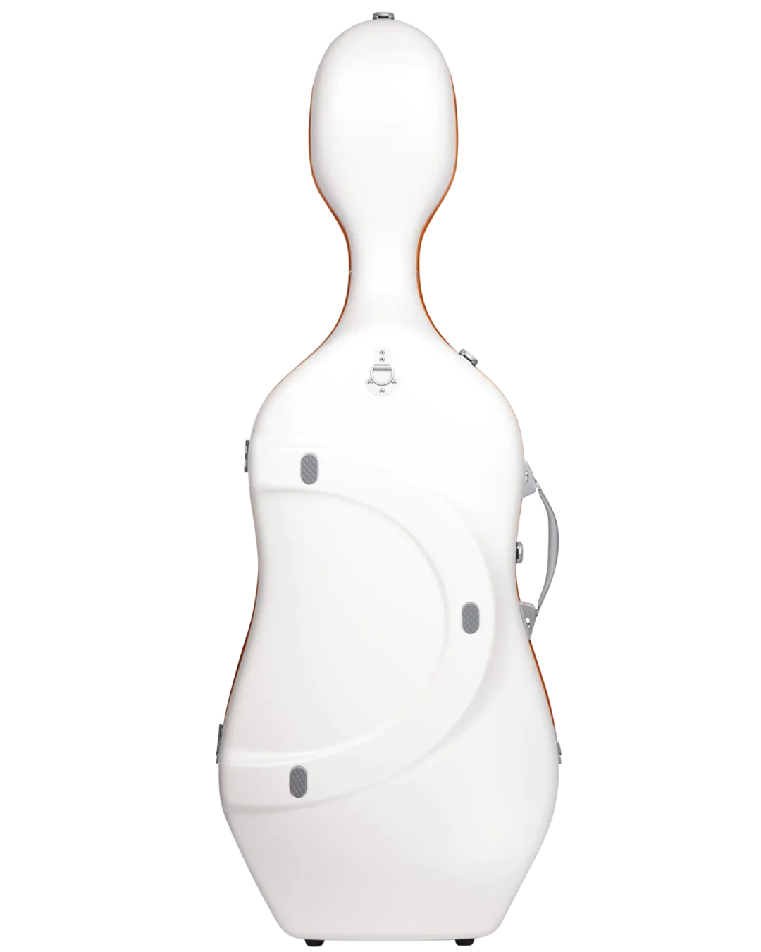 BAM Graffiti Hightech Slim Cello Case White/Orange 4/4