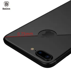 Baseus Solid color For Apple iPhone 7 Case For iPhone 7 Plus Case 0.75mm Slim Soft TPU Back Full Protective Cover Case For 7plus