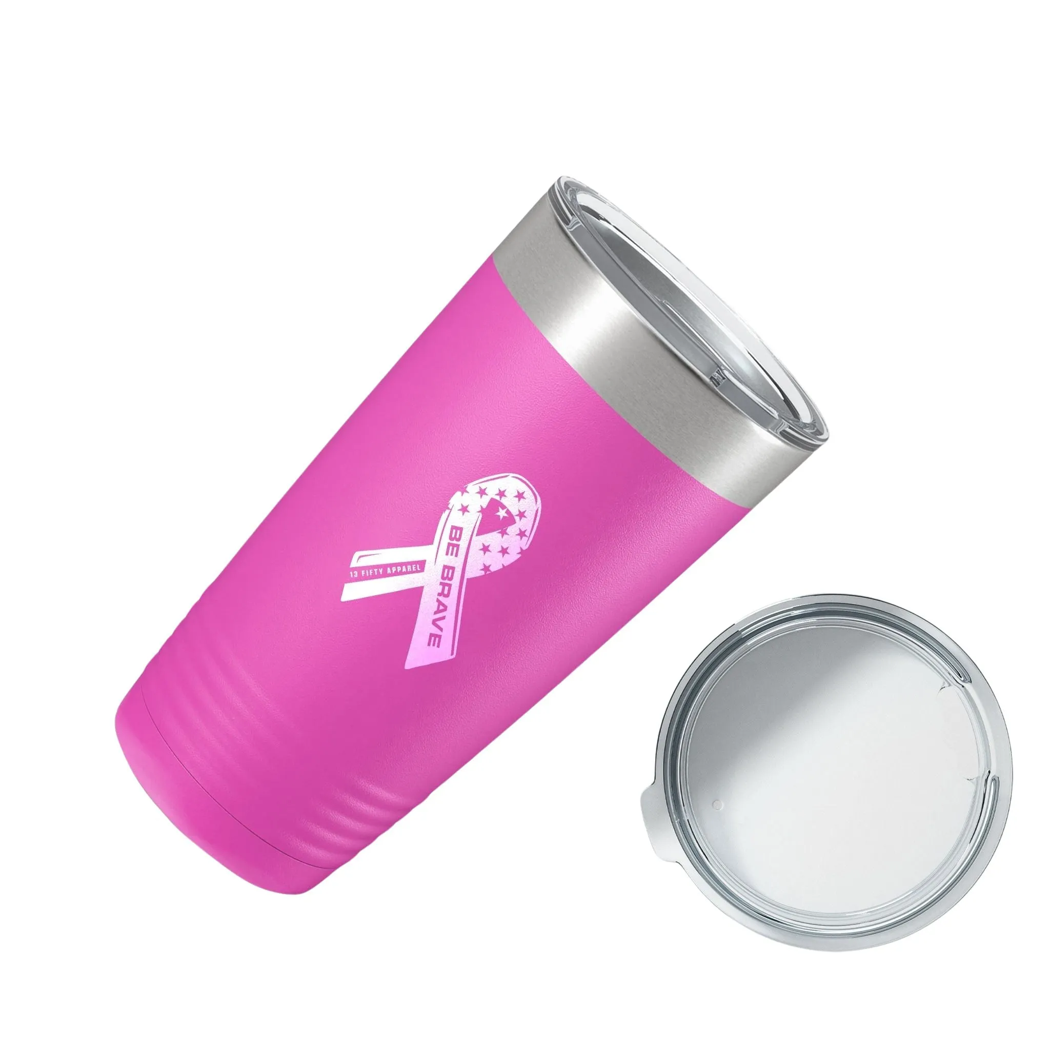 [BE BRAVE 24] Stainless Steel Tumbler [PINK]