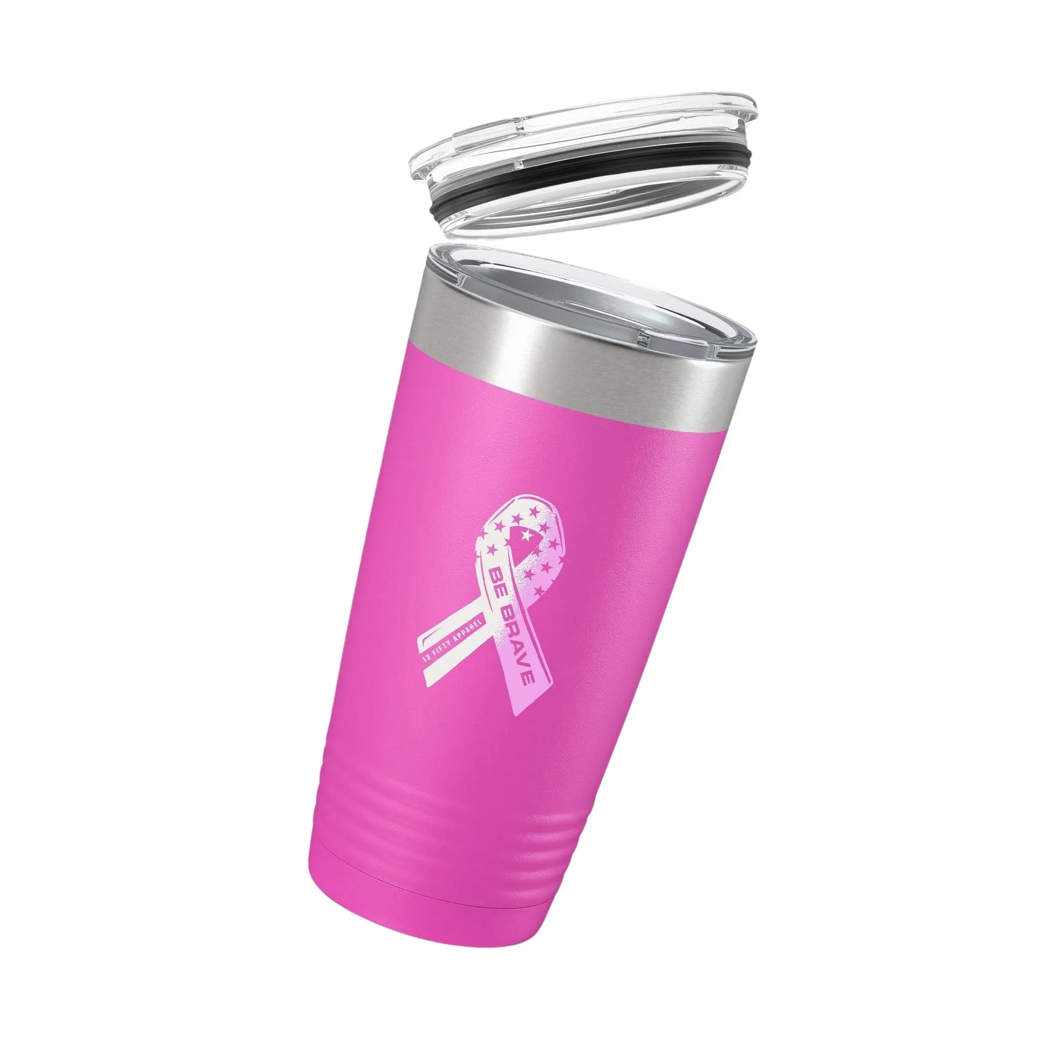 [BE BRAVE 24] Stainless Steel Tumbler [PINK]