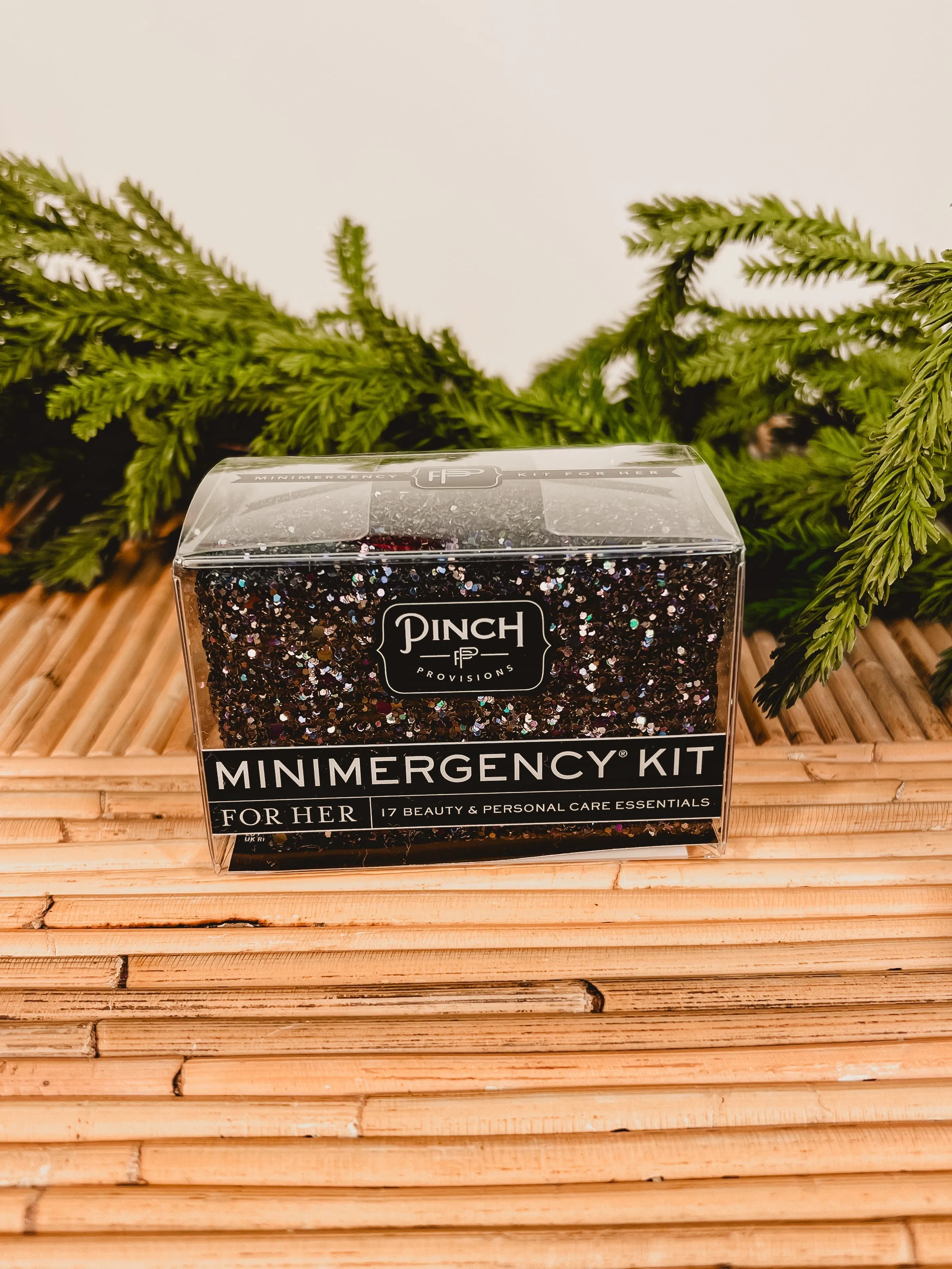 Black Glitter Bomb Minimergency Kit