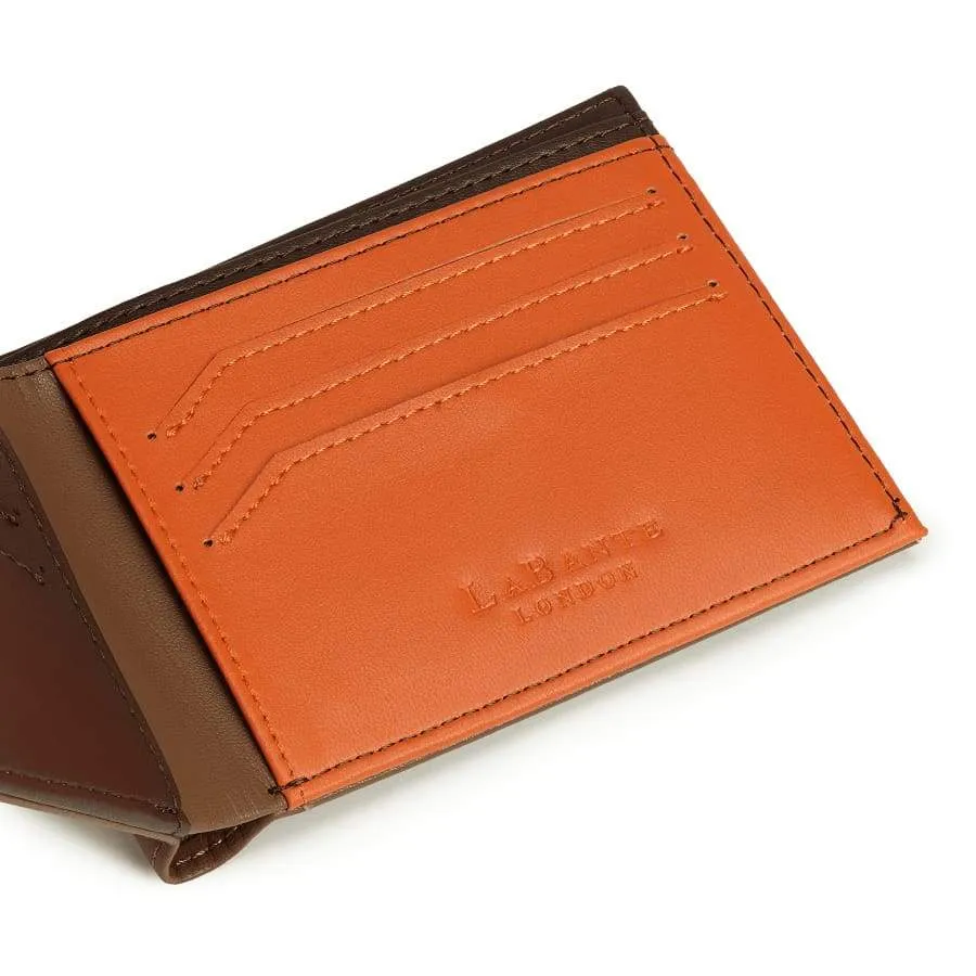 Brave Vegan Leather Bifold Wallet | Brown