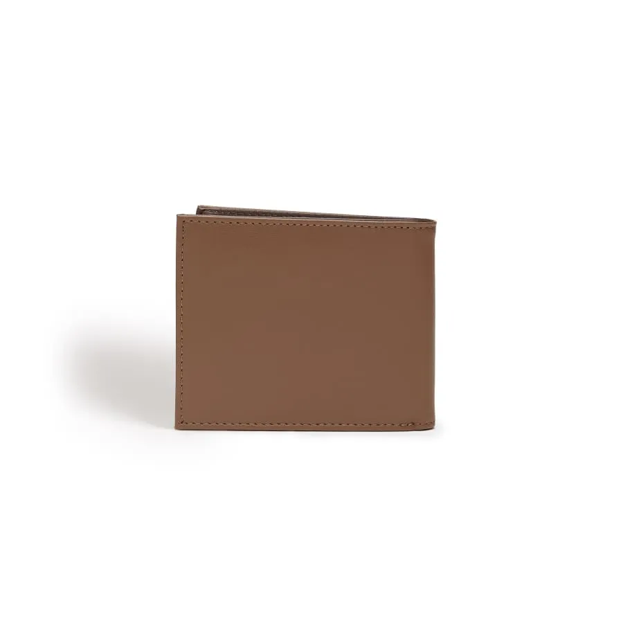 Brave Vegan Leather Bifold Wallet | Brown