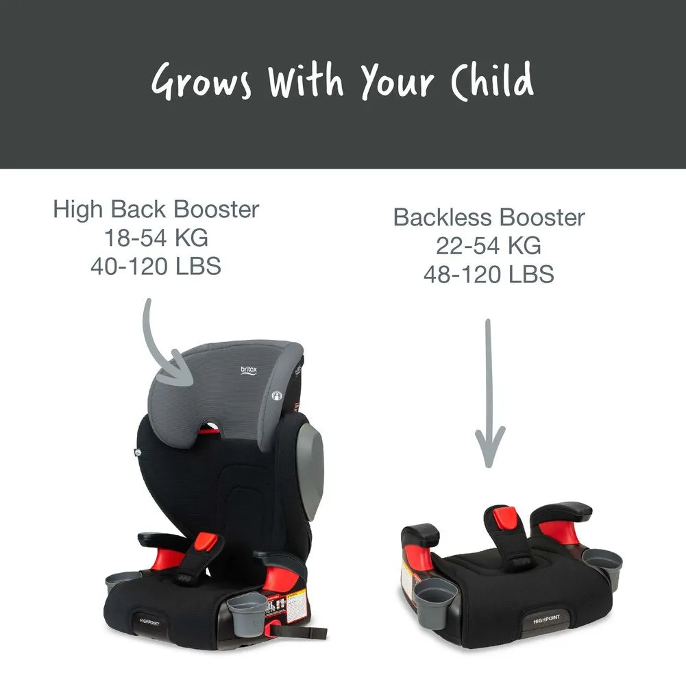 Britax Highpoint Backless Belt-Positioning Booster Seat