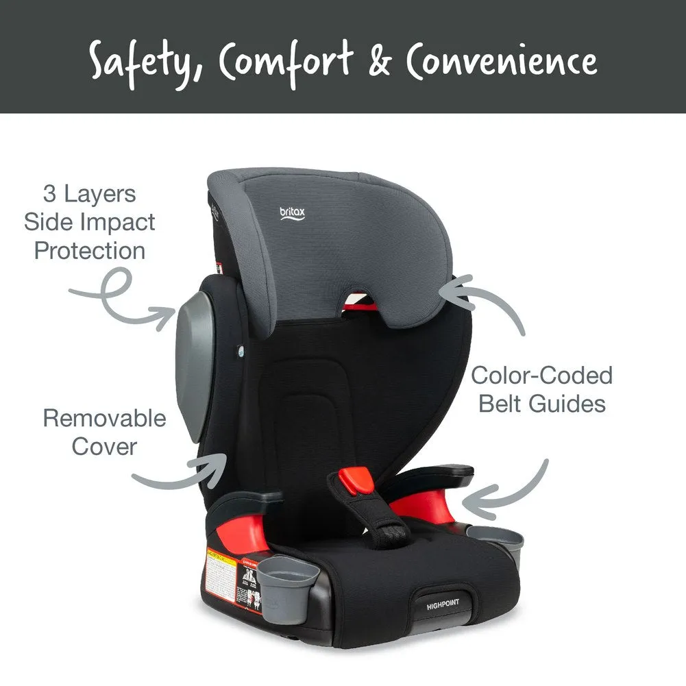 Britax Highpoint Backless Belt-Positioning Booster Seat