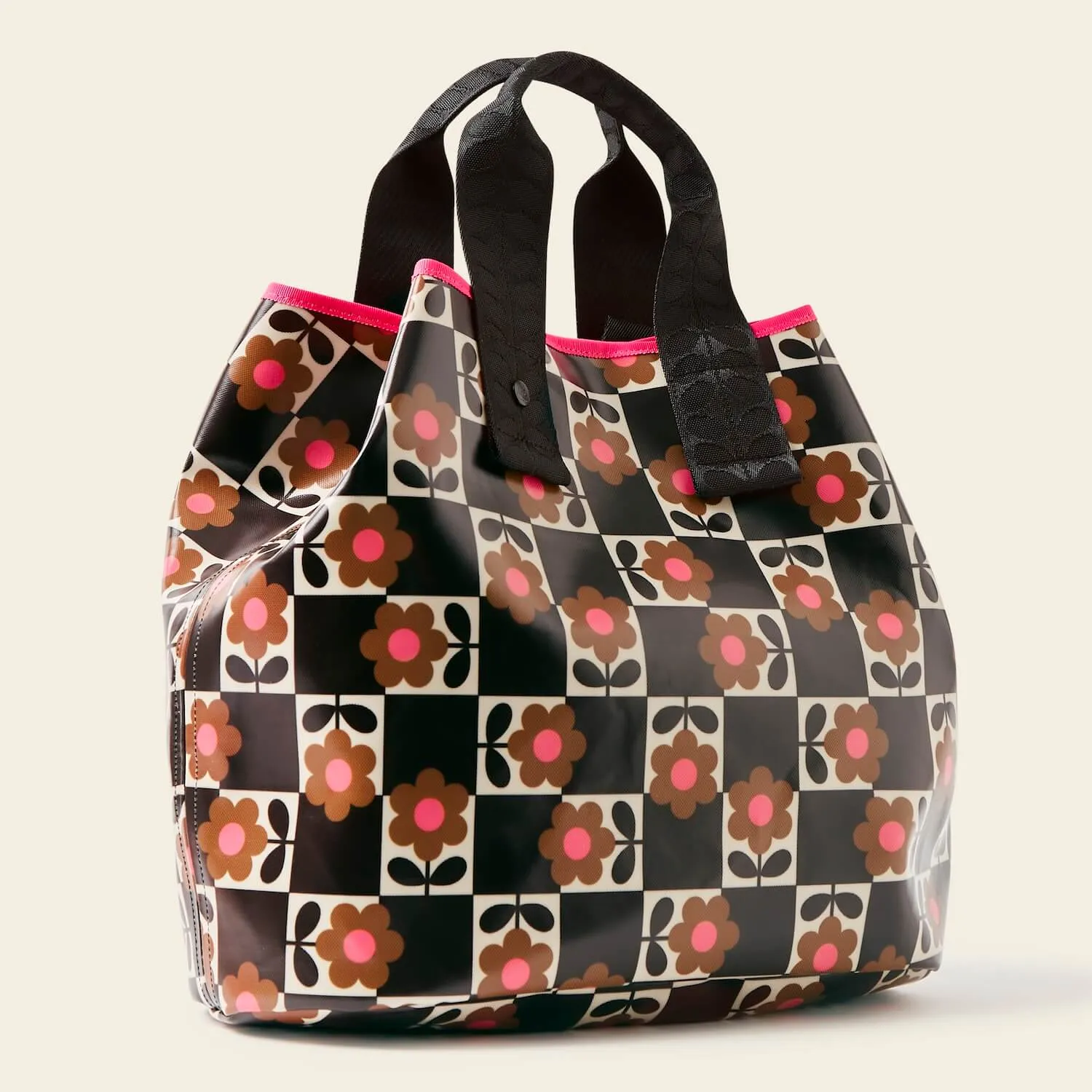 Carryall Large Tote - Flower Pot Chestnut