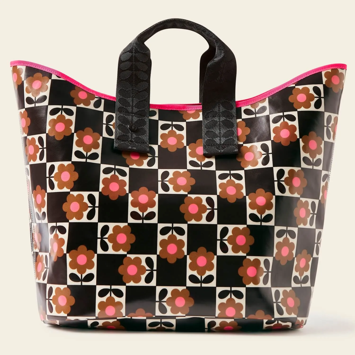 Carryall Large Tote - Flower Pot Chestnut