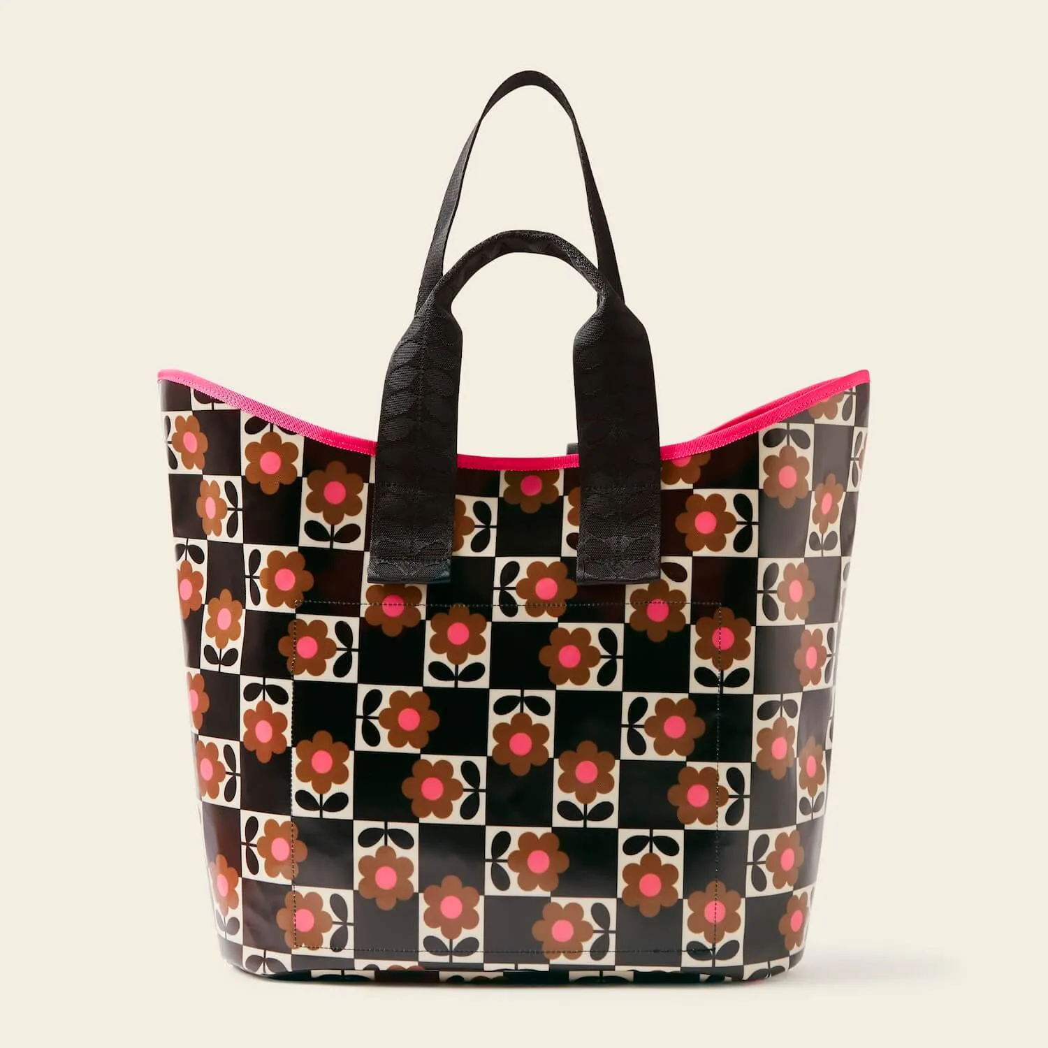 Carryall Large Tote - Flower Pot Chestnut