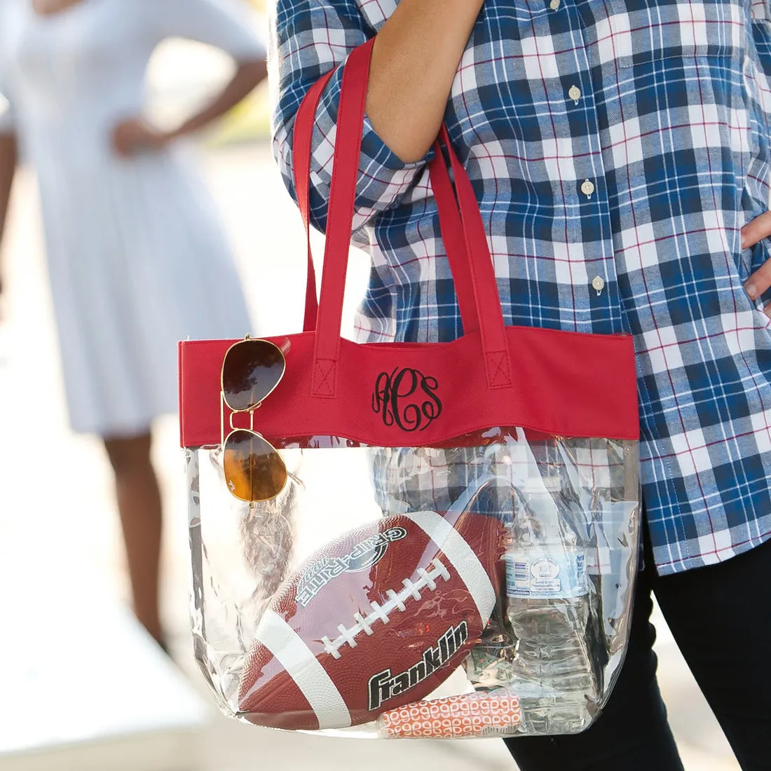 Clear Game Day Tote Bags