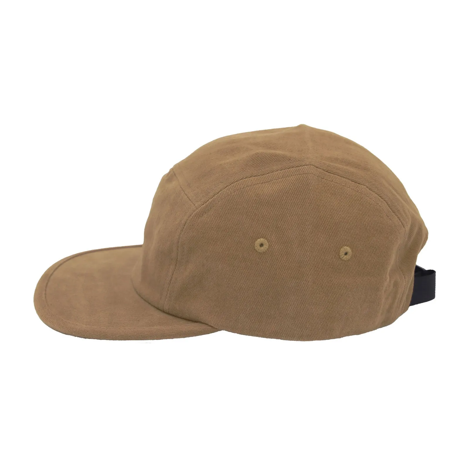 Cotton Camp Cap Lightweight 5 Panel Flat Bill Trail Hat MU21389