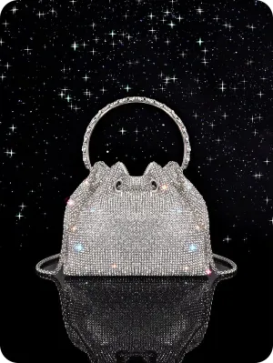 Diamond & Pearl Evening Bag - Luxury Designer Handbag