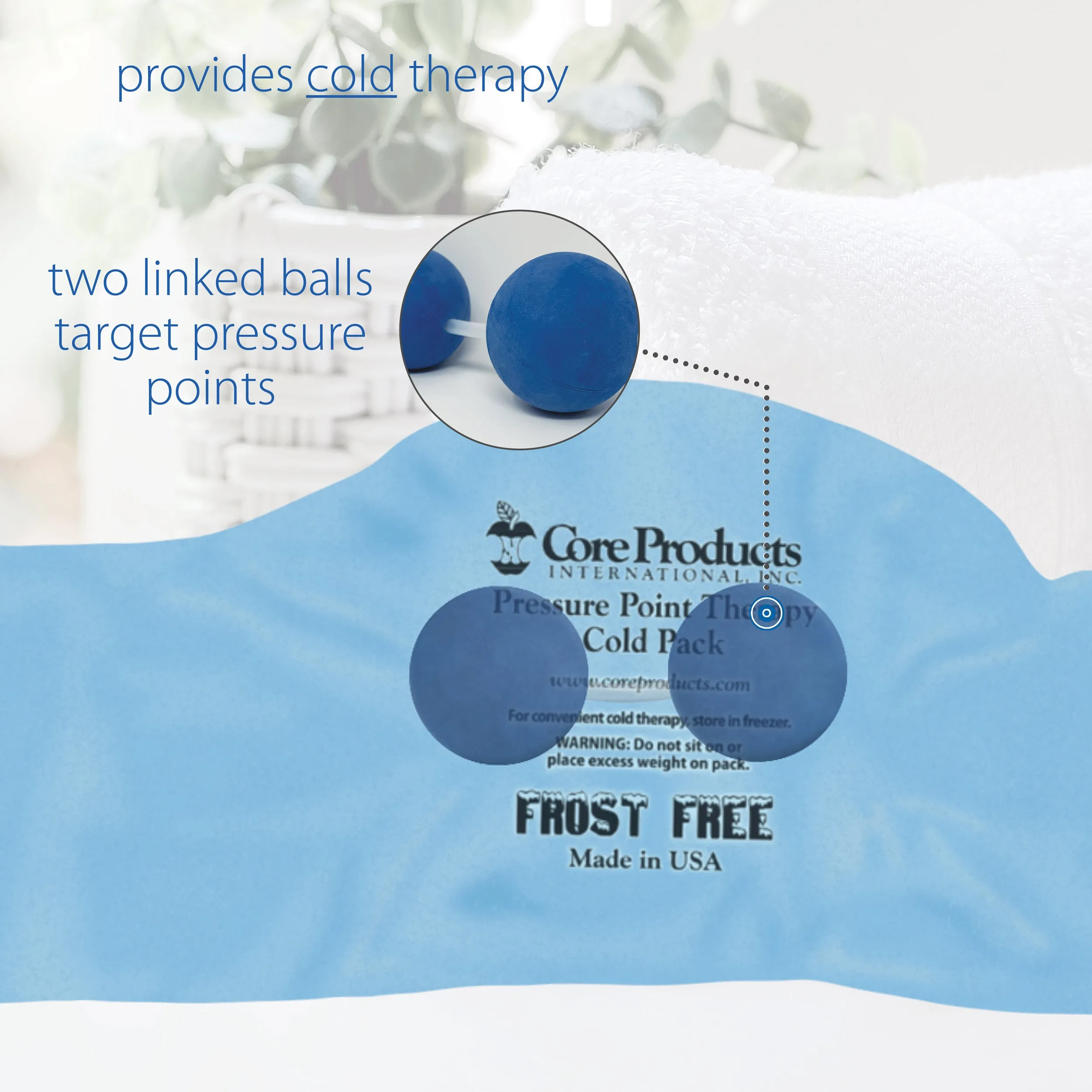 Dual Comfort Pressure Point Cold Therapy Pack