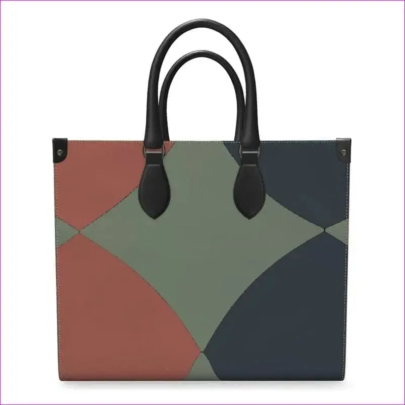 Eclectic Luxury Leather Shopper Bag