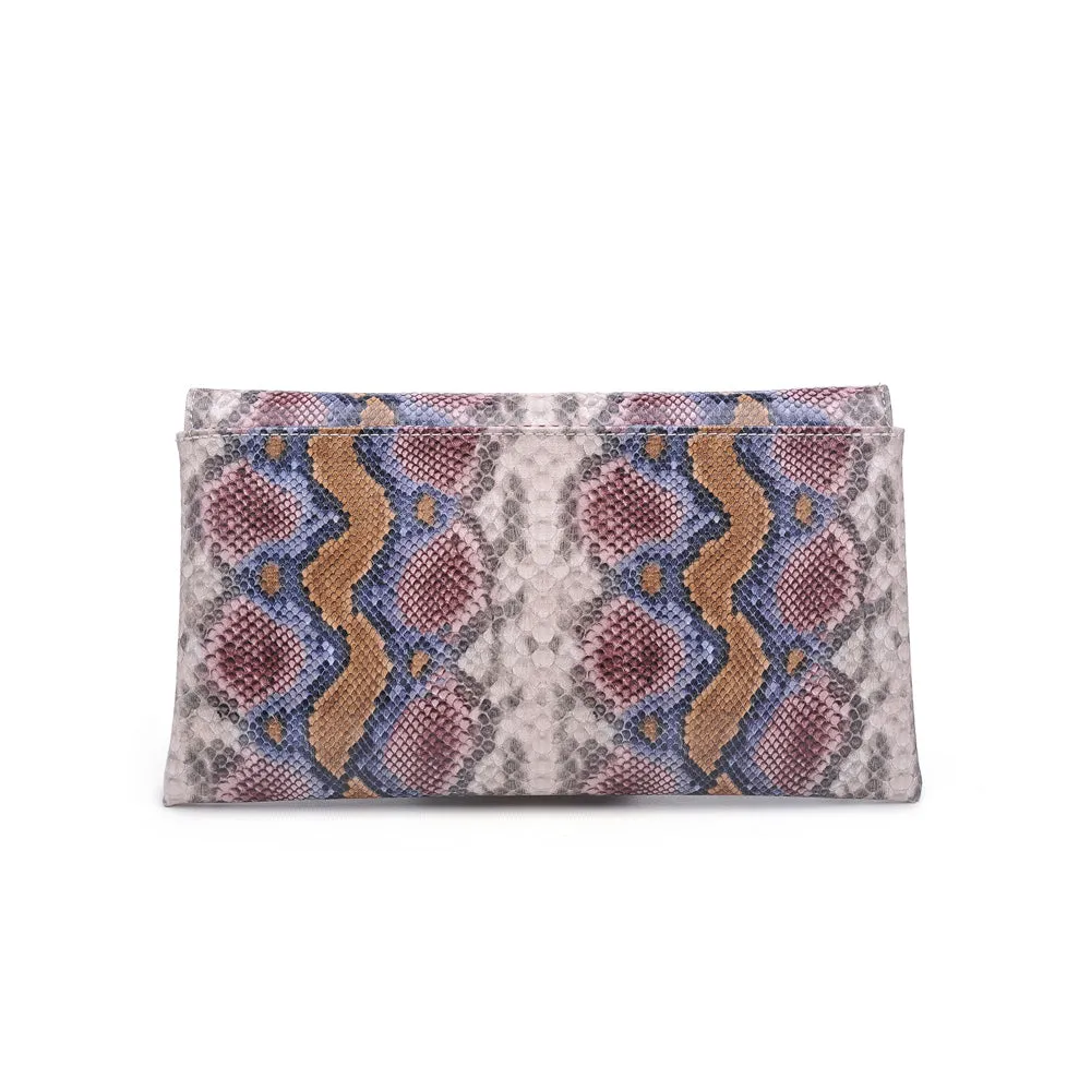 Emilia Snake Clutch