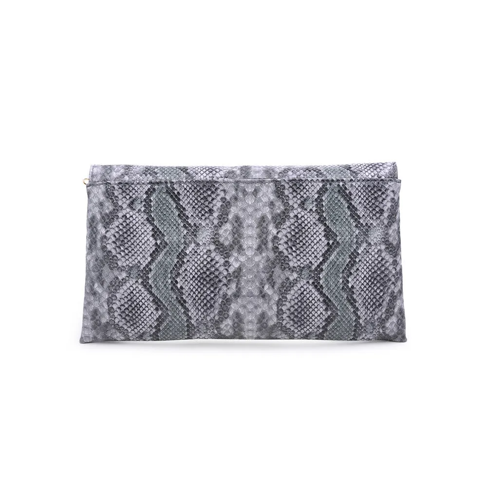 Emilia Snake Clutch