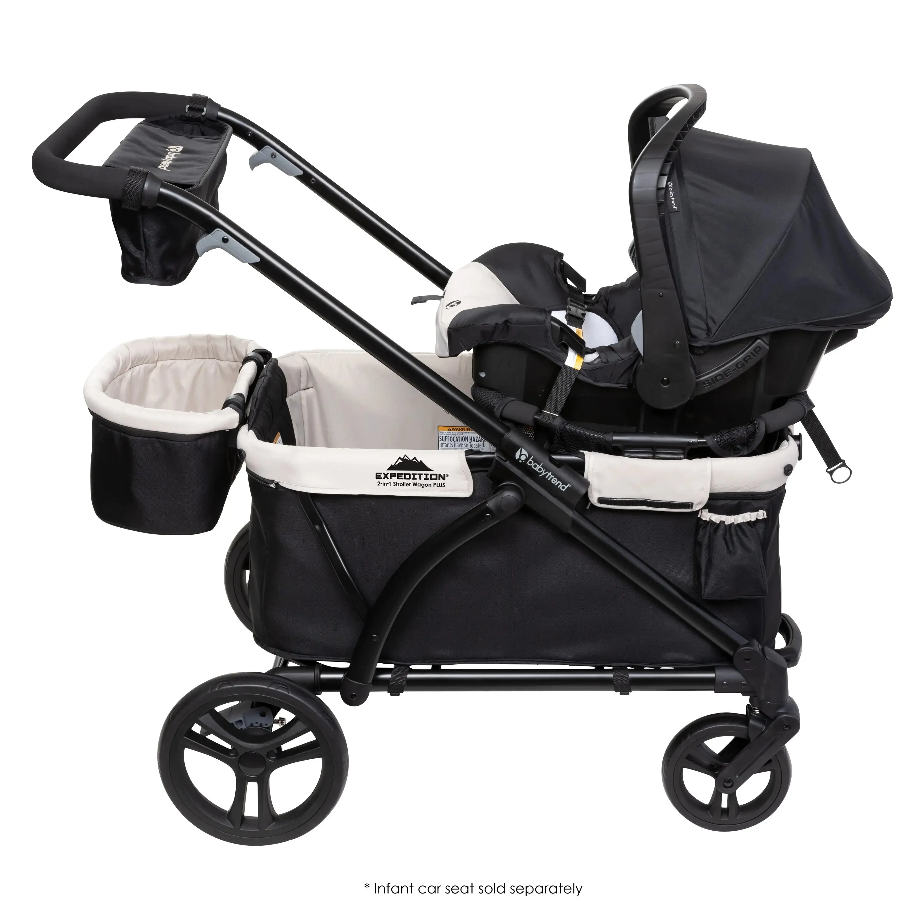 Expedition® 2-in-1 Stroller Wagon PLUS - Modern Khaki (VM Innovations Exclusive)