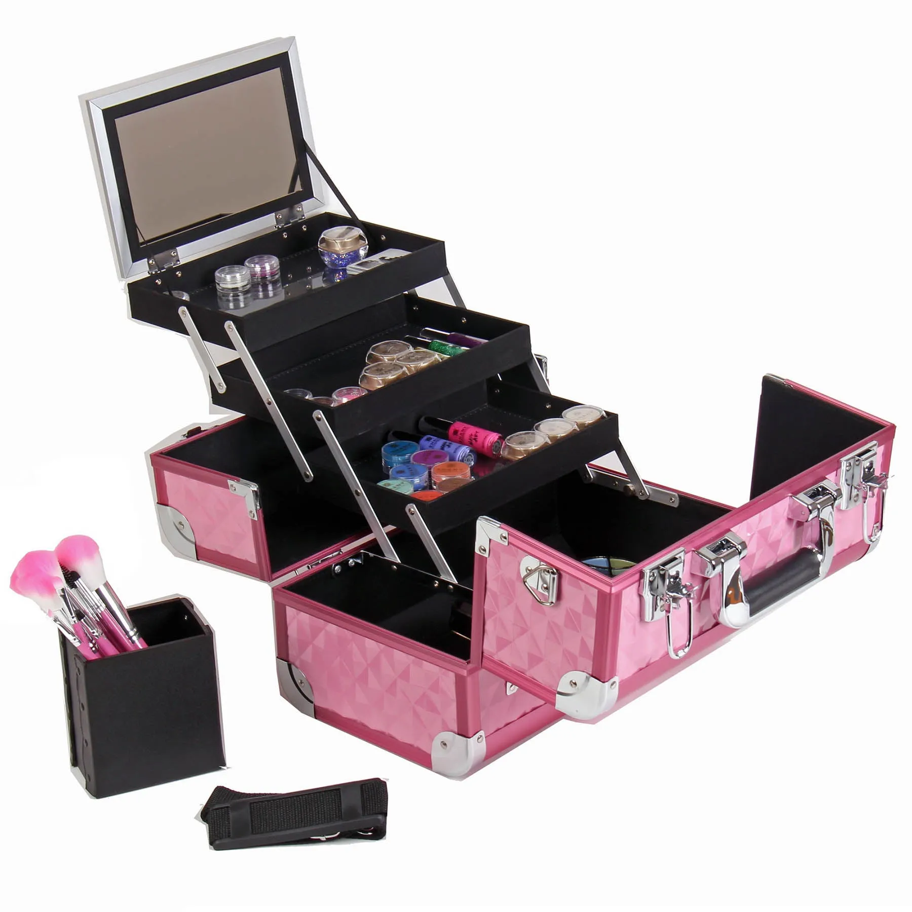 Fantasy Collection Makeup Artists Cosmetics Train Case