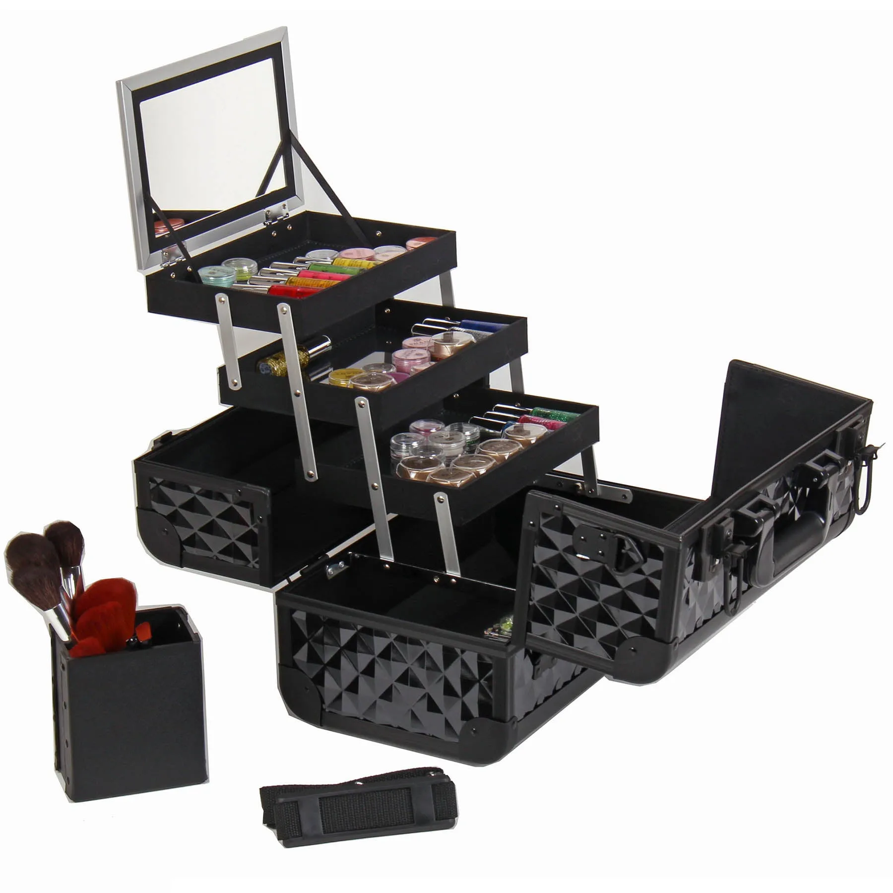 Fantasy Collection Makeup Artists Cosmetics Train Case