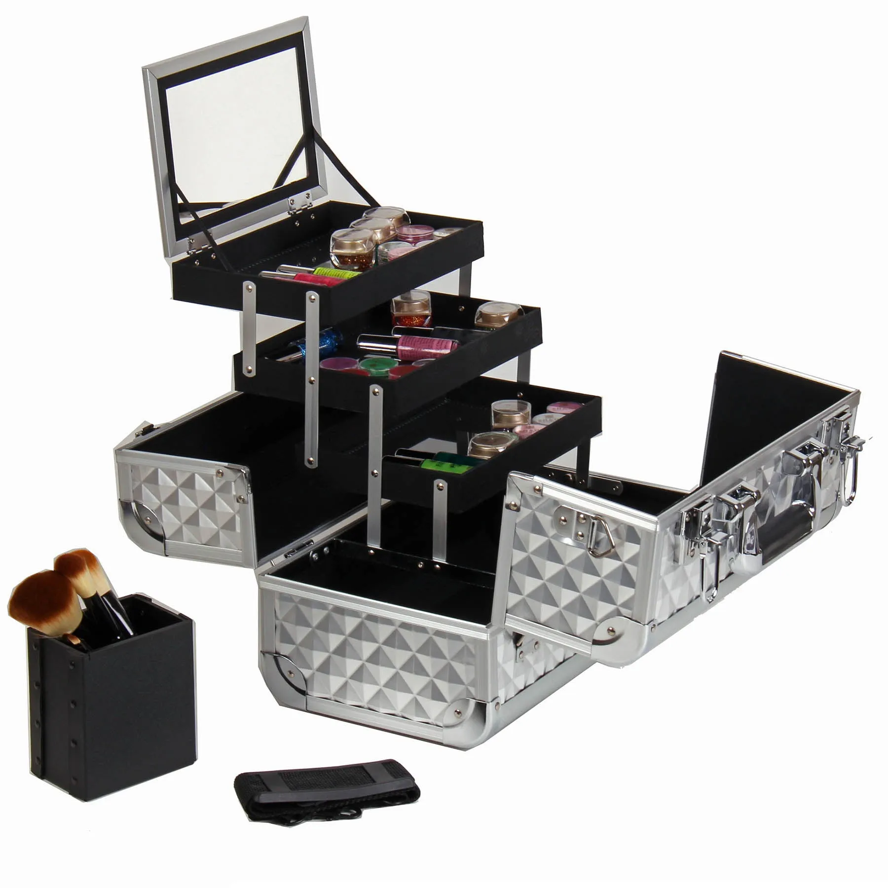 Fantasy Collection Makeup Artists Cosmetics Train Case