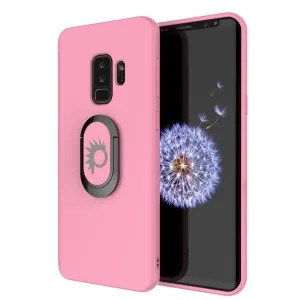 Galaxy S10  Plus, Punkcase Magnetix Protective TPU Cover W/ Kickstand, Sceen Protector[Pink]