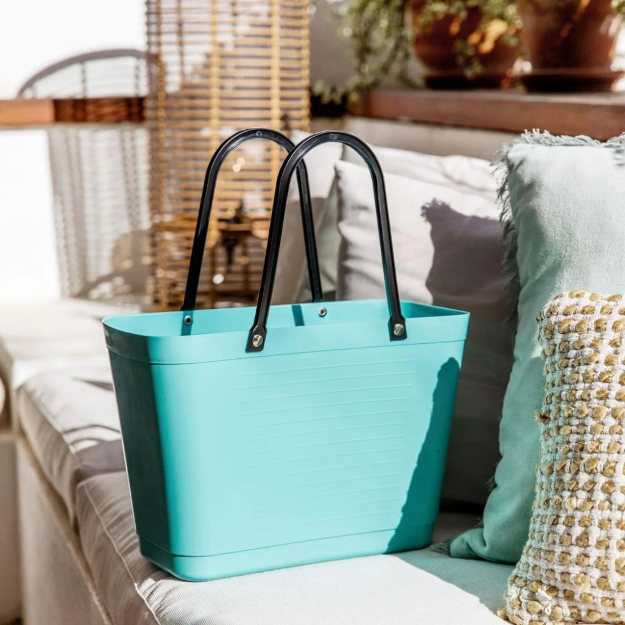 Hinza Mini Eco Tote - Aqua