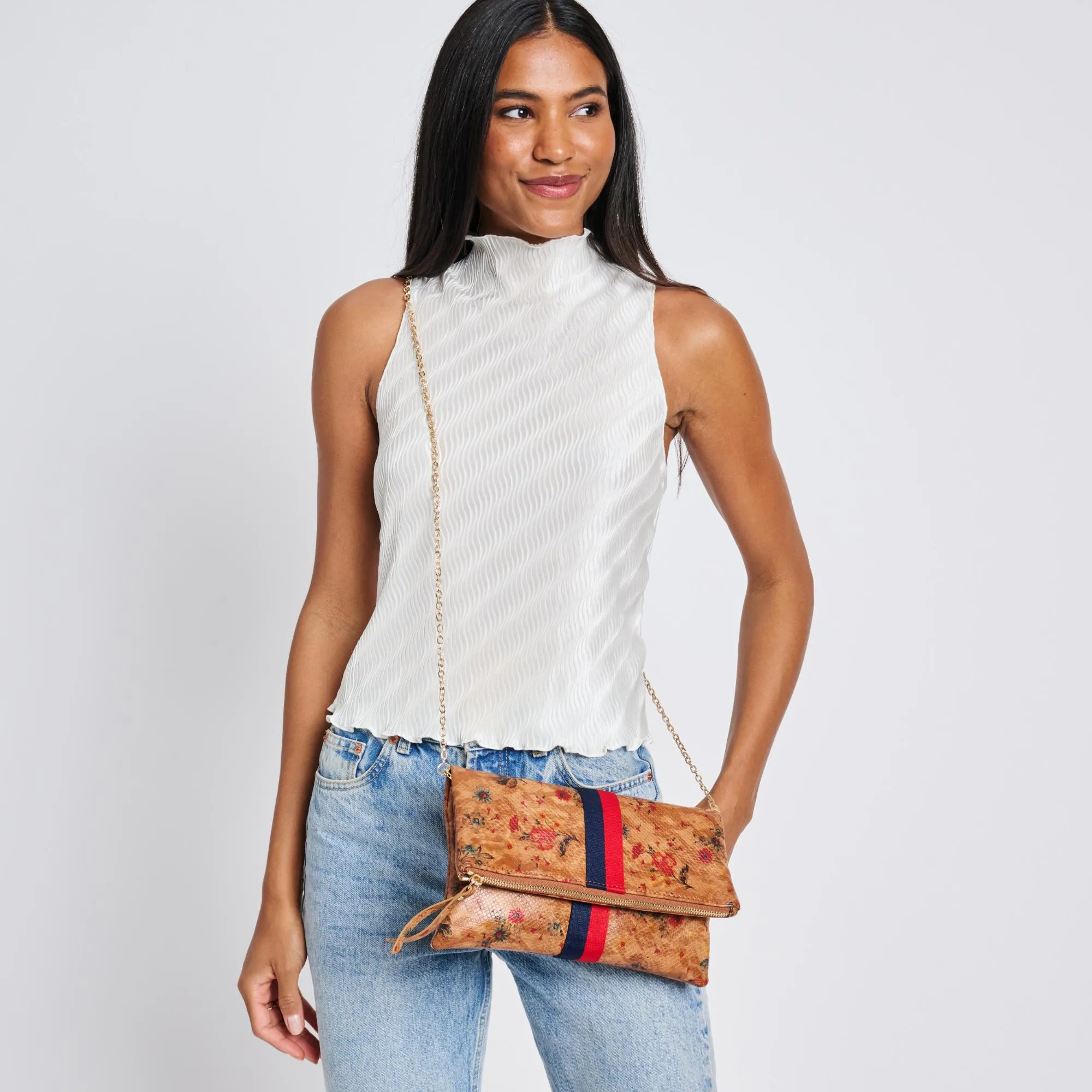 Jules Print Clutch