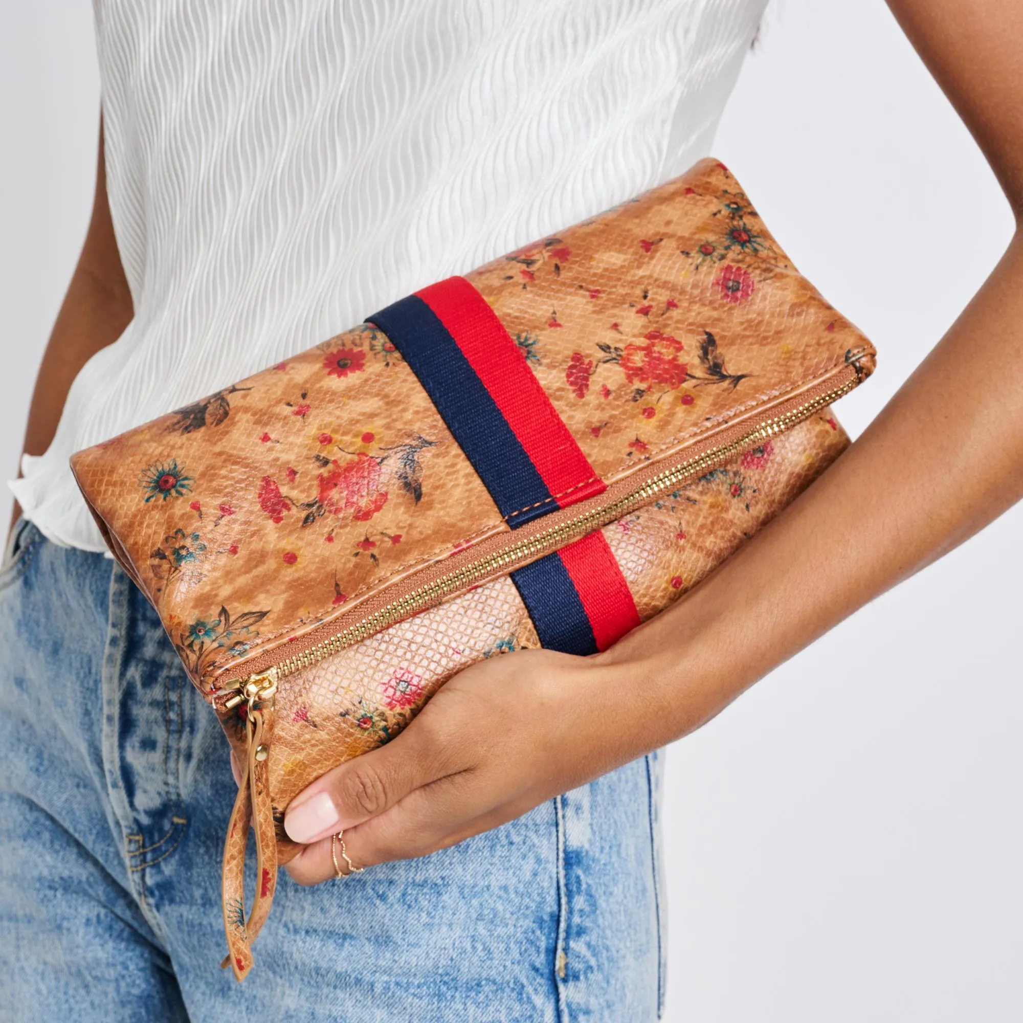 Jules Print Clutch