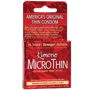 Kimono MicroThin Ultra Thin Condoms