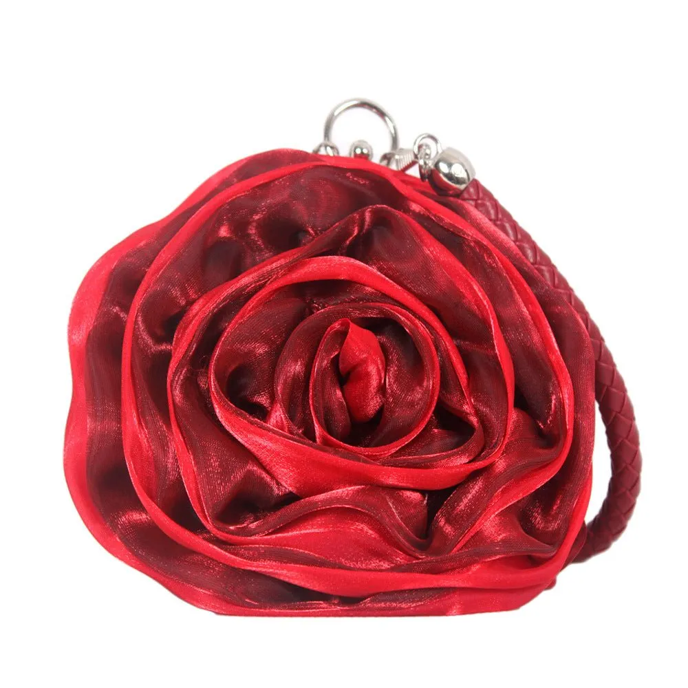 Luxy Moon Flower Evening Clutch Purse for Party