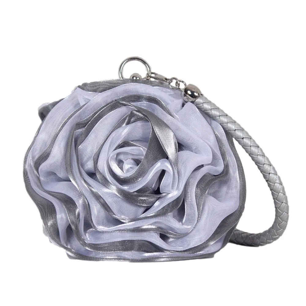 Luxy Moon Flower Evening Clutch Purse for Party