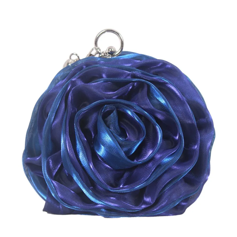 Luxy Moon Flower Evening Clutch Purse for Party