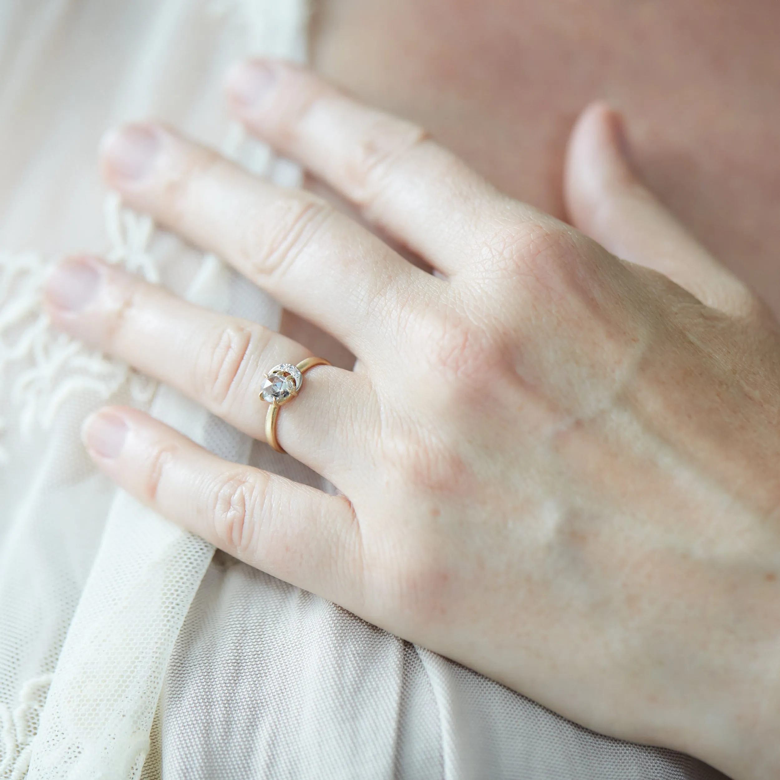 Moondance Diamond Vanity Ring