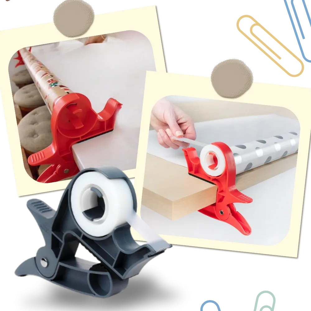 Multi-Purpose Gift Wrapping Paper Holder