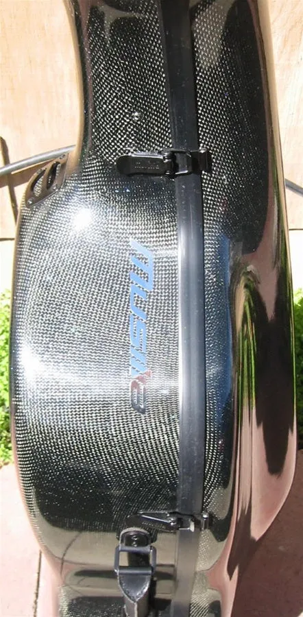 Musilia M6 Montagnana "Robust" Carbon Fiber Cello Case for larger cellos