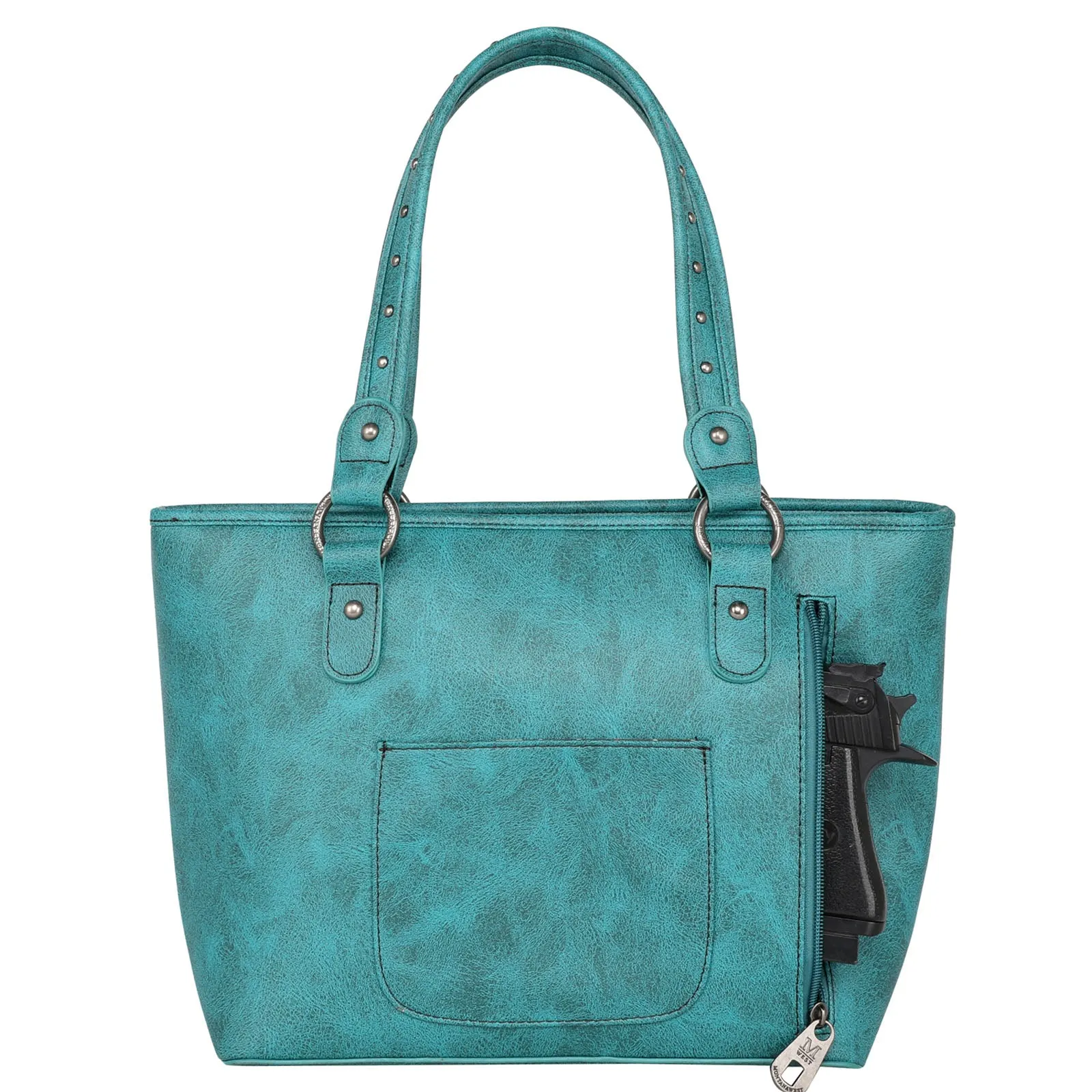 MW7411G-8317  Montana West Horse Collection Concealed Carry Tote