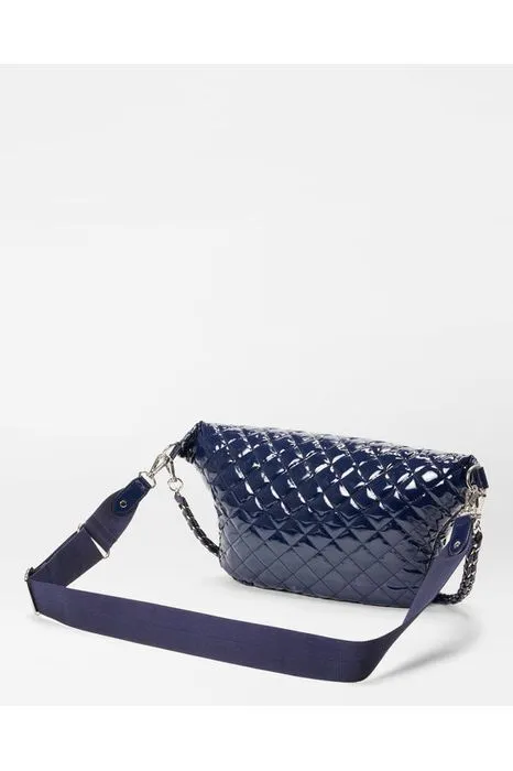 MZ Wallace Crosby Crossbody Sling Bag 1267C1607 | Navy Lacquer