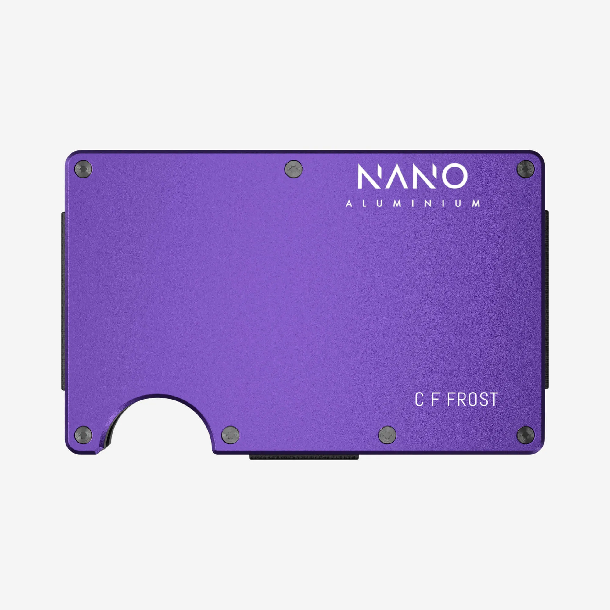 Personalised Cash Strap Wallet (Nebula Purple)