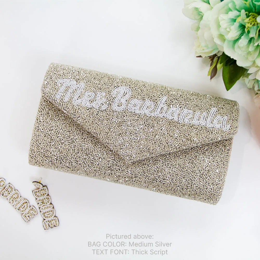 Personalized Bridal Envelop Clutch Bag (ENV)