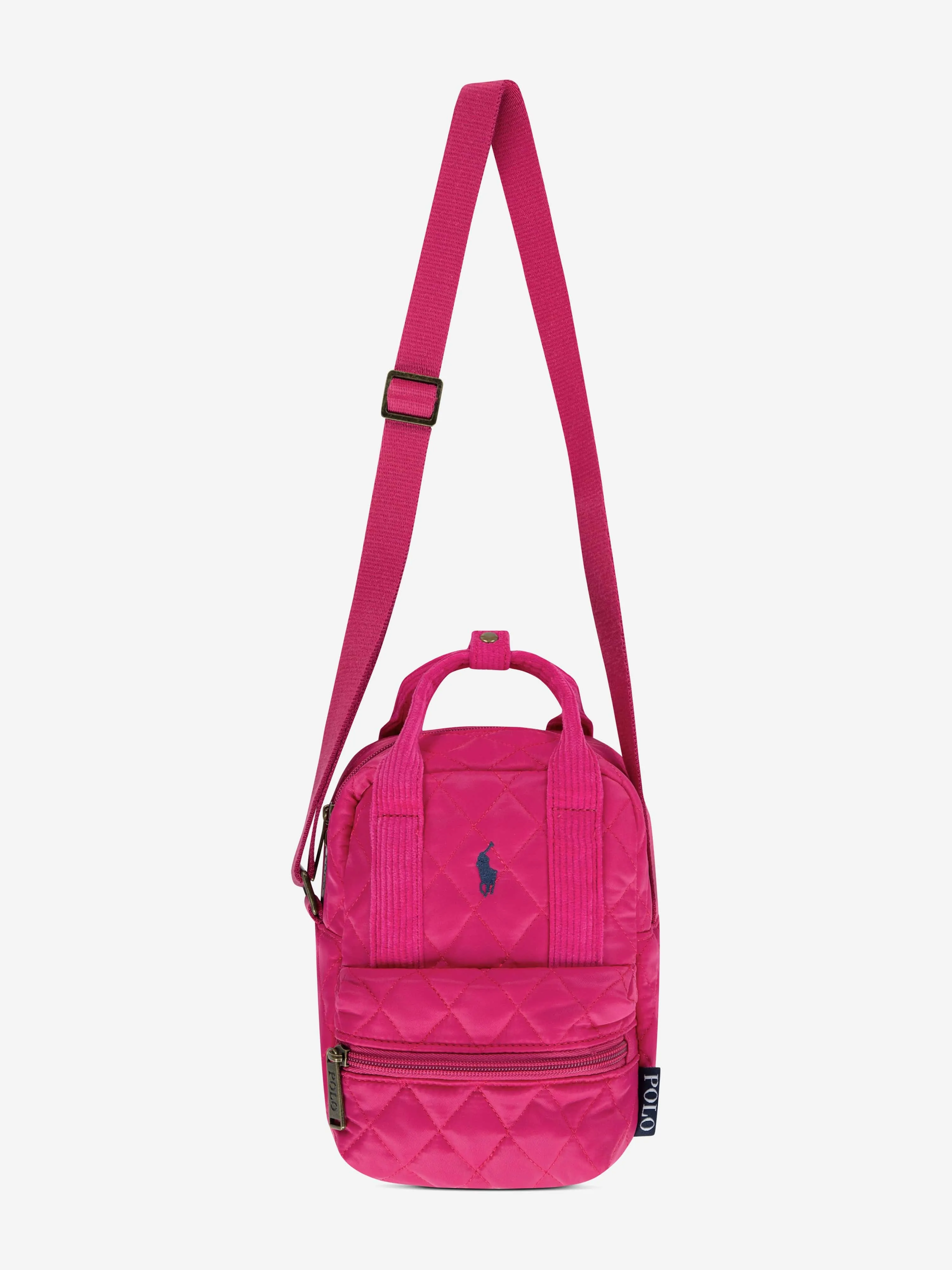 Ralph Lauren Girls Quilted Crossbody Bag in Pink (17cm)