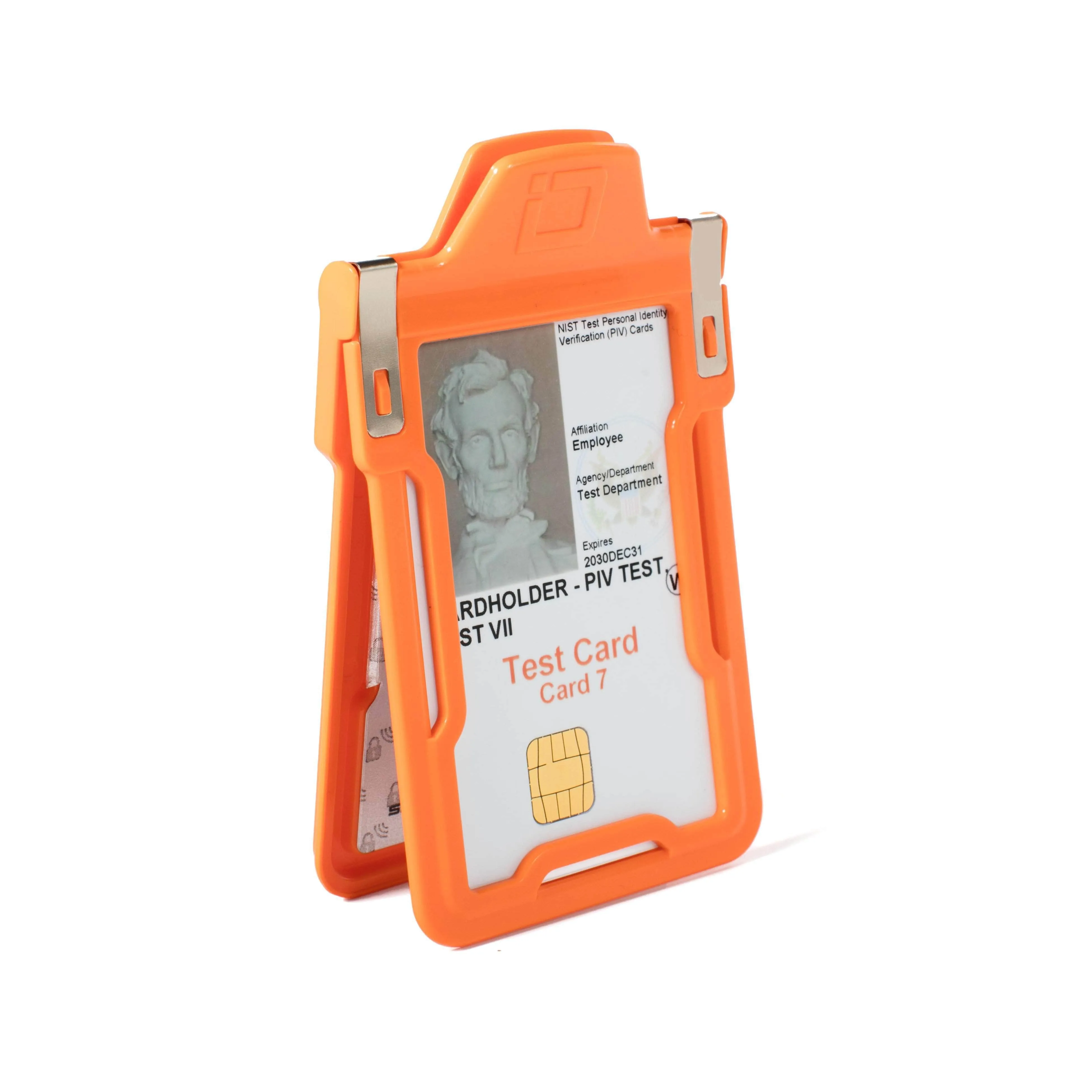 Secure Badge Holder Classic with BloxProx™ - Protects 125Khz HID Prox 1 ID Card Holder